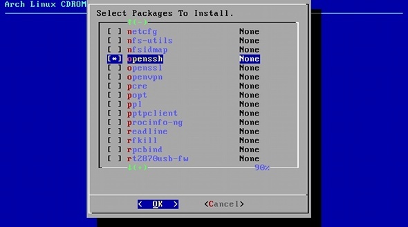 αρχιτεκτονική install linux