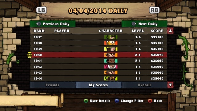 Spelunky-Leaderboard