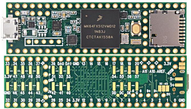 teensy 3,5 σανίδα