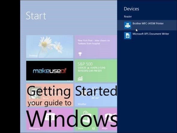 συμβουλές εκτύπωσης windows 8