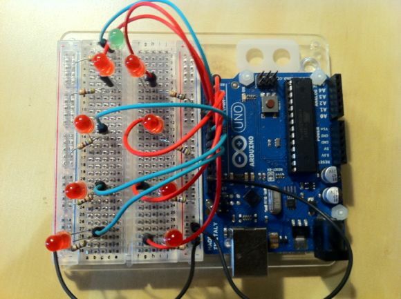 χριστουγεννιάτικα φώτα arduino