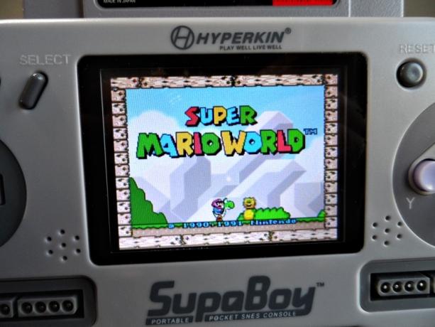 hyperkin supaboy αναθεώρηση φορητό snes