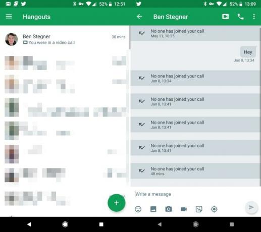 πώς να χρησιμοποιήσετε το Google Hangouts σε Android