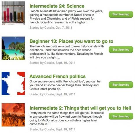 Memrise-Γαλλικά-Μαθήματα πώς να μάθουν μια νέα γλώσσα