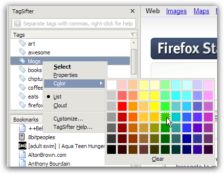 Οι νικητές του «Extend Firefox» - Best tagsifter του Firefox Addons