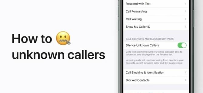 Οι 10 καλύτερες λειτουργίες του iOS 13 που πρέπει να δοκιμάσετε σιγούν άγνωστοι καλούντες