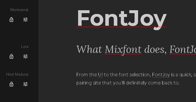 παράδειγμα fontjoy