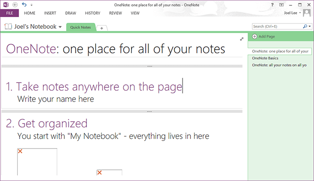 onenote-επισκόπηση