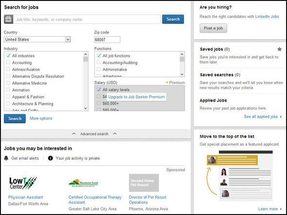 linkedin που αναζητά εργασία