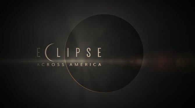 Eclipse σε όλη την Αμερική κάρτα τίτλου