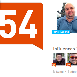 Βαθμολογία Klout [INFOGRAPHIC] kloutlogo