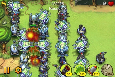 The Best iPhone Tower Defense Games 2009 + Giveaway fieldrunners3