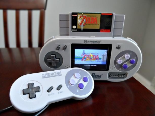 hyperkin supaboy αναθεώρηση φορητό snes