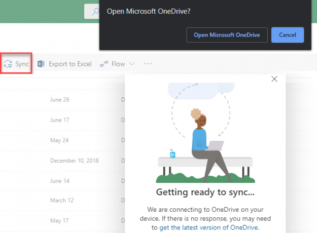 Συγχρονισμός του Microsoft SharePoint στο OneDrive