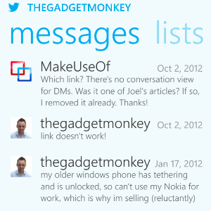 twitter windows phone