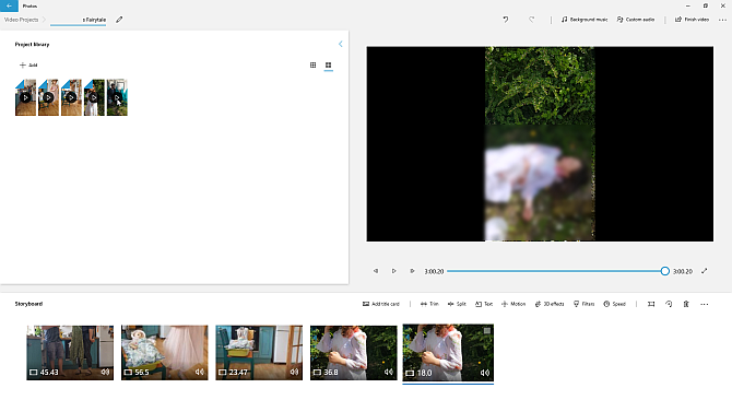πρόγραμμα επεξεργασίας βίντεο εφαρμογής windows 10 photos