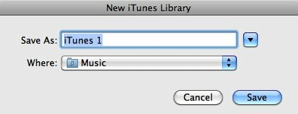 μετακινήστε τη βιβλιοθήκη του iTunes