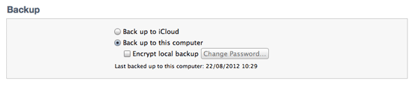 backup-itunes πώς να καθαρίσετε τον υπολογιστή