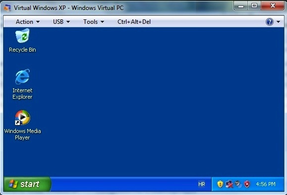 λειτουργία windows xp