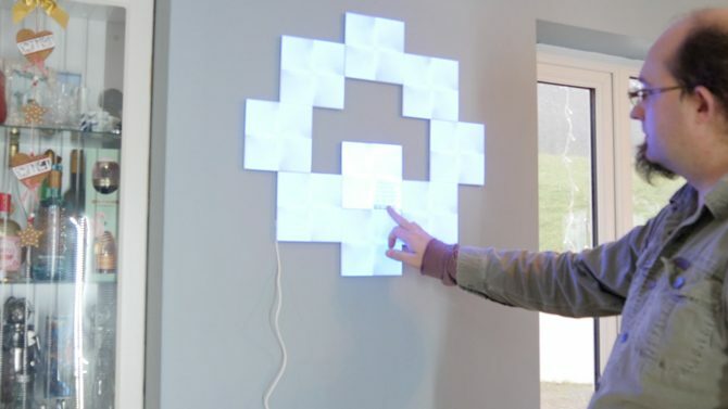 Nanoleaf Canvas: Coolest. Φώτα. Πάντα. Ρύθμιση καμβά νανοφυλλιών 670x377