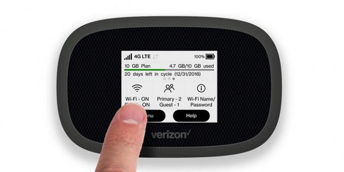 Συσκευή Wi-Fi hotspot της Verizon Jetpack MiFi 8800L