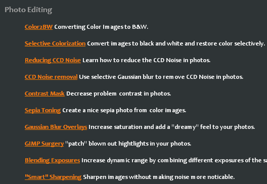 μάθετε gimp online
