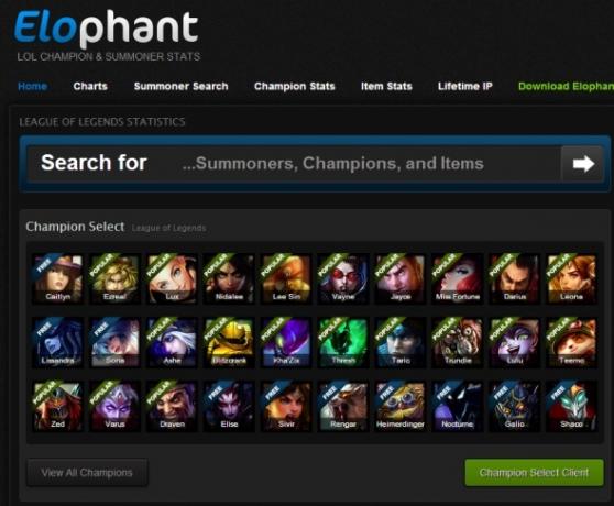 2 μεγάλες τοποθεσίες για το League of Legends Στατιστικά & Ανάλυση elophant1