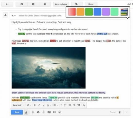 11 Επεκτάσεις Chrome που θα σας τροφοδοτήσουν υπερβολικά το Gmail Experience Gmail επεκτάσεις σχέδιο χάρτου 564x500