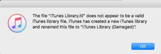 Πώς να διορθώσετε μια κατεστραμμένη βιβλιοθήκη iTunes iTunesDamaged 670x225
