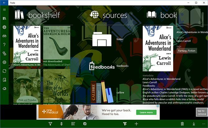 Ποια είναι η καλύτερη εφαρμογή E-Reader για Windows 10; freda 2 670x414
