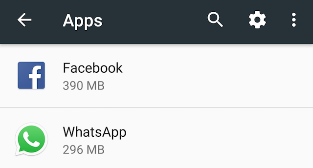 Το Facebook είναι χάλια στο Android-Storage