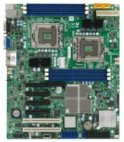 lga1366 διπλή υποδοχή supermicro μητρική πλακέτα