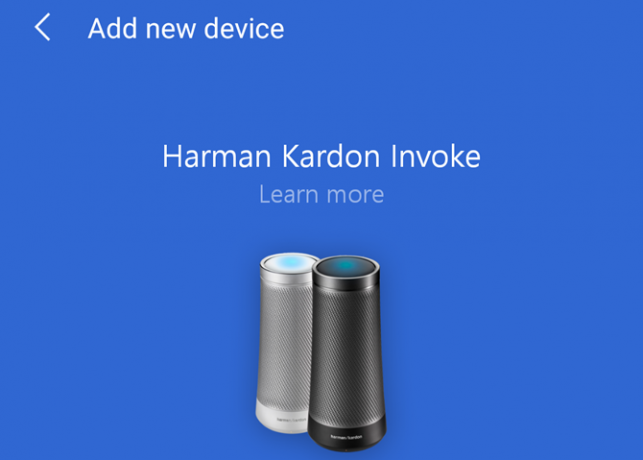 Εφαρμογή Cortana Harman Kardon