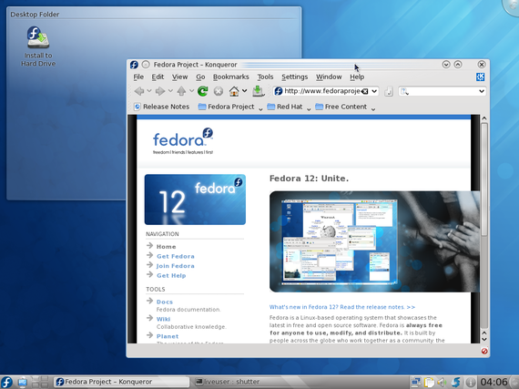 χαρακτηριστικά γνωρίσματα fedora 12