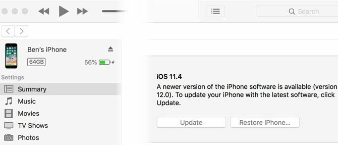 iTunes-Ενημέρωση-iPhone