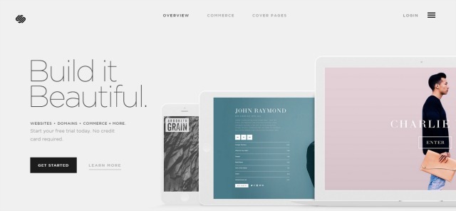 squarespace site