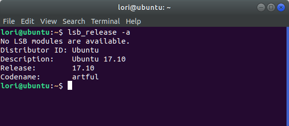 Ελέγξτε την έκδοση του Ubuntu