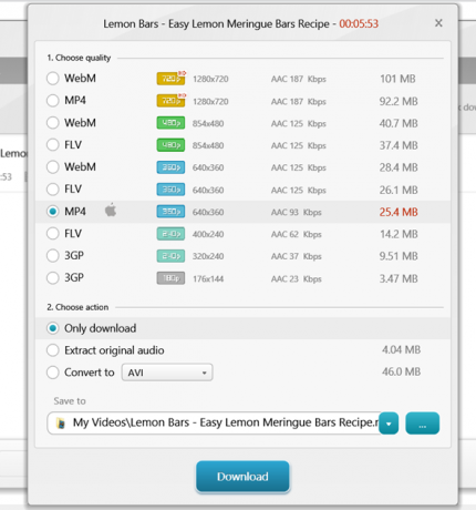 downloader του YouTube