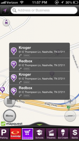 mapquest για iphone