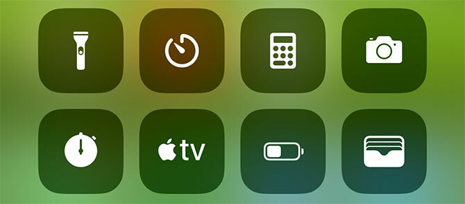 Icon Bottom Center Control Center