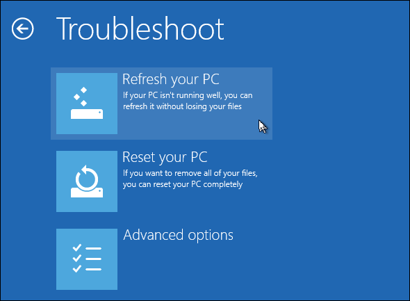 επιδιορθώστε το bootloader των Windows 8