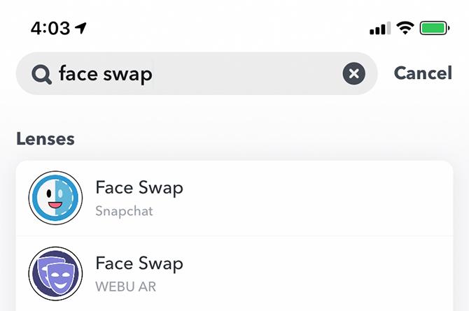 Πώς μπορώ να χρησιμοποιήσω το Snapchat Face Swap