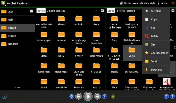 εφαρμογή dropbox για Android