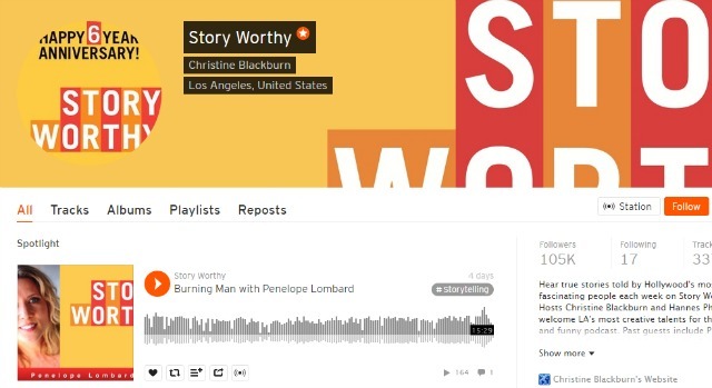 Story Worthy Podcast στο SoundCloud