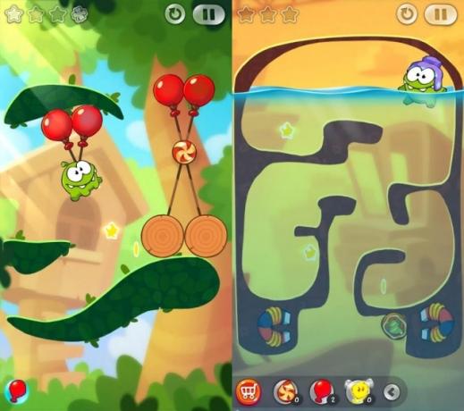 Cut-The-Rope-2-Balloons-Νερό