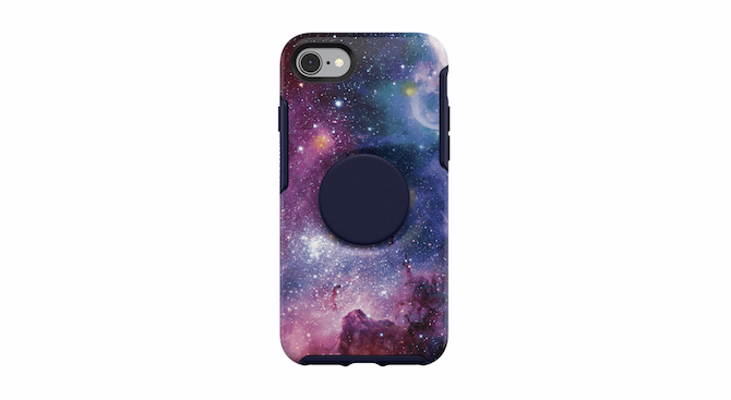 Otter + Pop Symmetry Series Case Blue Nebula