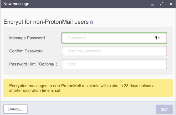 ProtonMail κρυπτογράφηση email