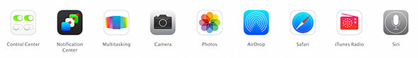 6 λόγοι για τους οποίους θα πάτε στην αγάπη iOS 7 iconrow