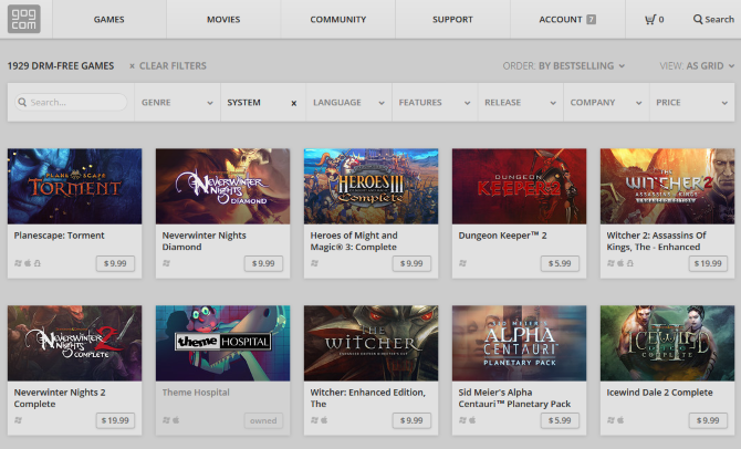 gog παλιό σχολείο gaming χωρίς drm