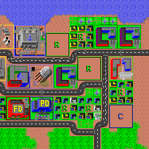 προσομοιωτής πόλης micropolis